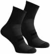 Coolmaxové ponožky Rogelli ESSENTIAL 2 páry v balení, čierne